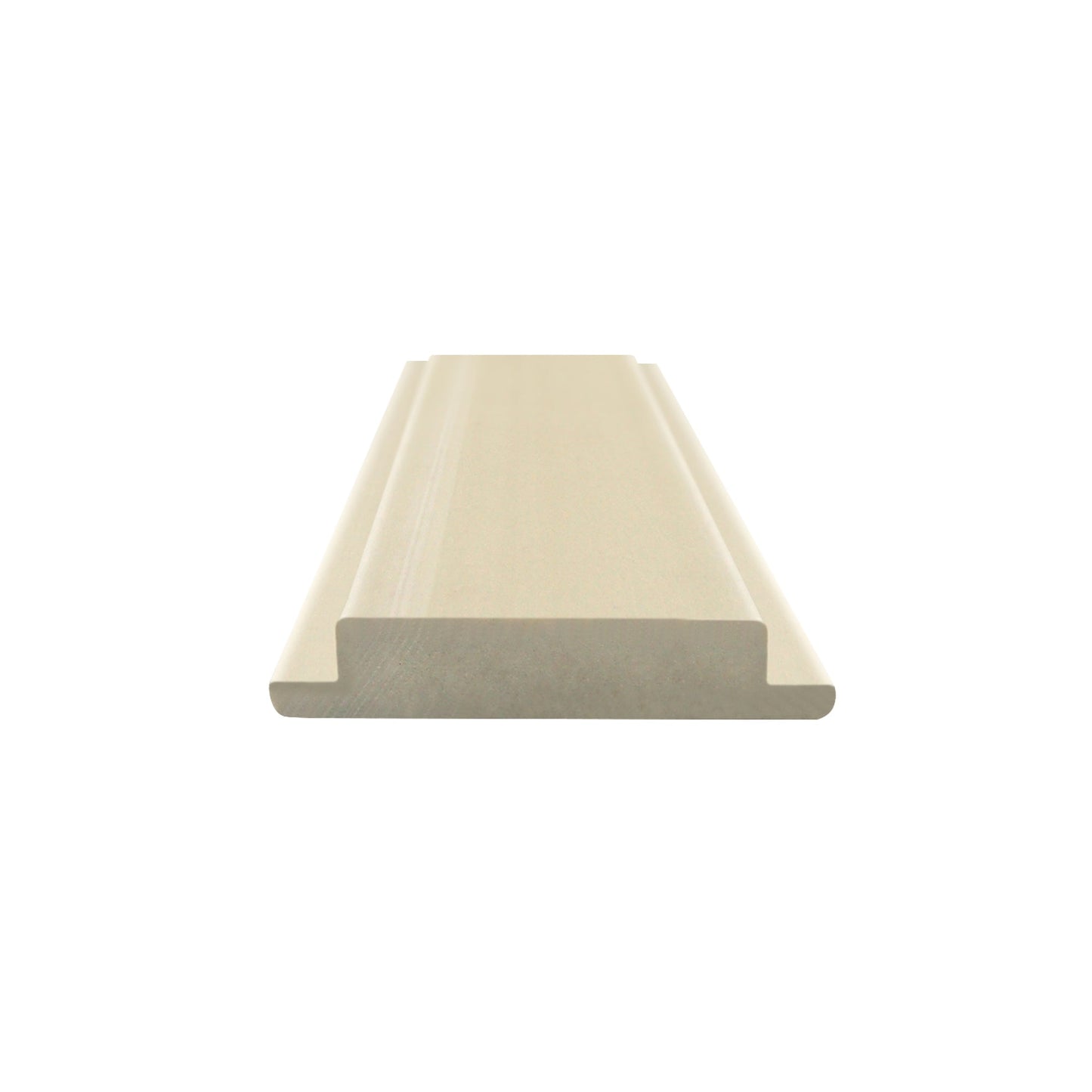 Marco de puerta de WPC, cubierta de materia prima, borde lijado, ajuste para panel de 45 mm