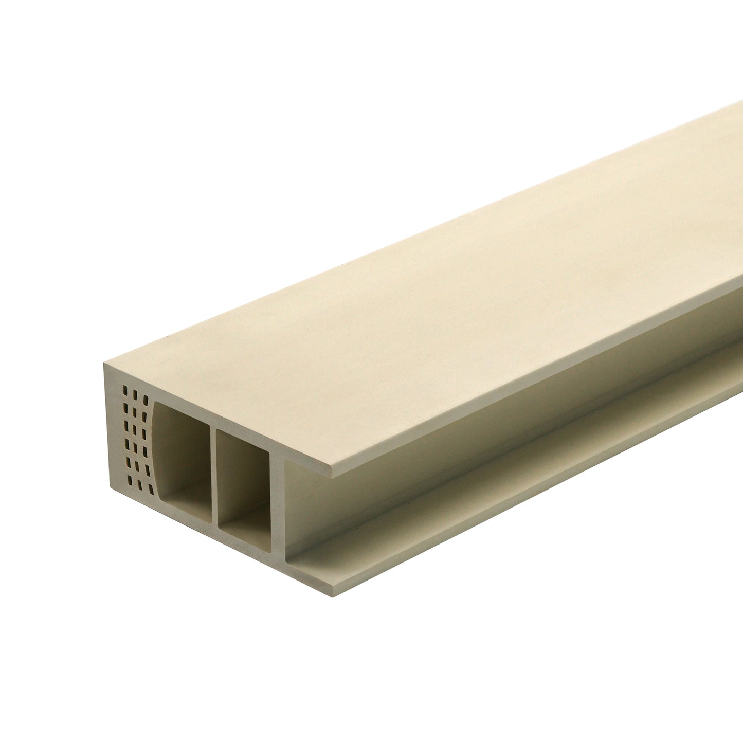 Borde de panel de puerta WPC de 100 mm x 45 mm, apto para panel de puerta de 35 mm
