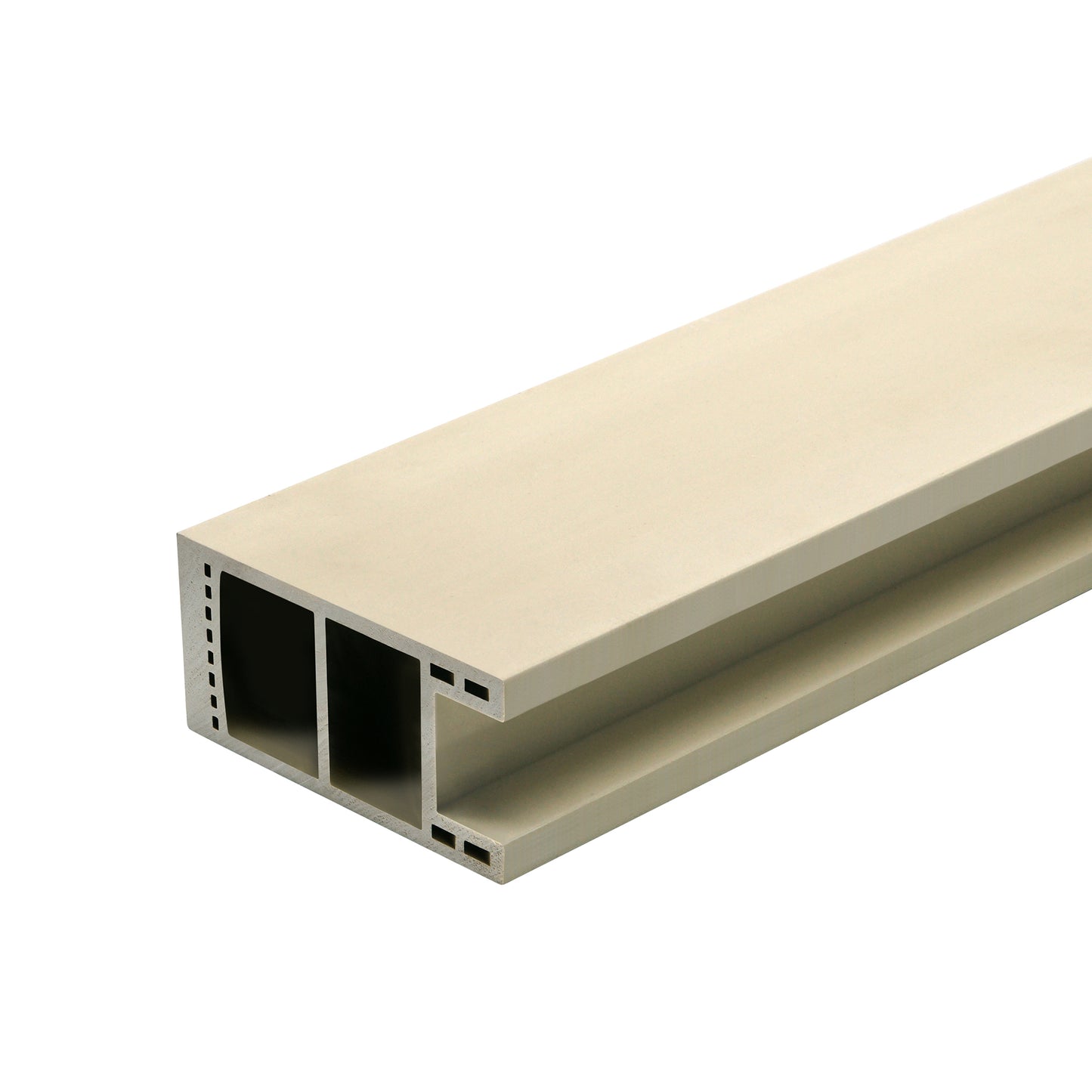 Borde de panel de puerta WPC de 100 mm x 60 mm, apto para panel de puerta de 45 mm