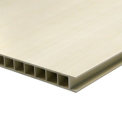 Panel de puerta de WPC lijado en bruto, 1050 mm de ancho, 46 ​​mm de espesor