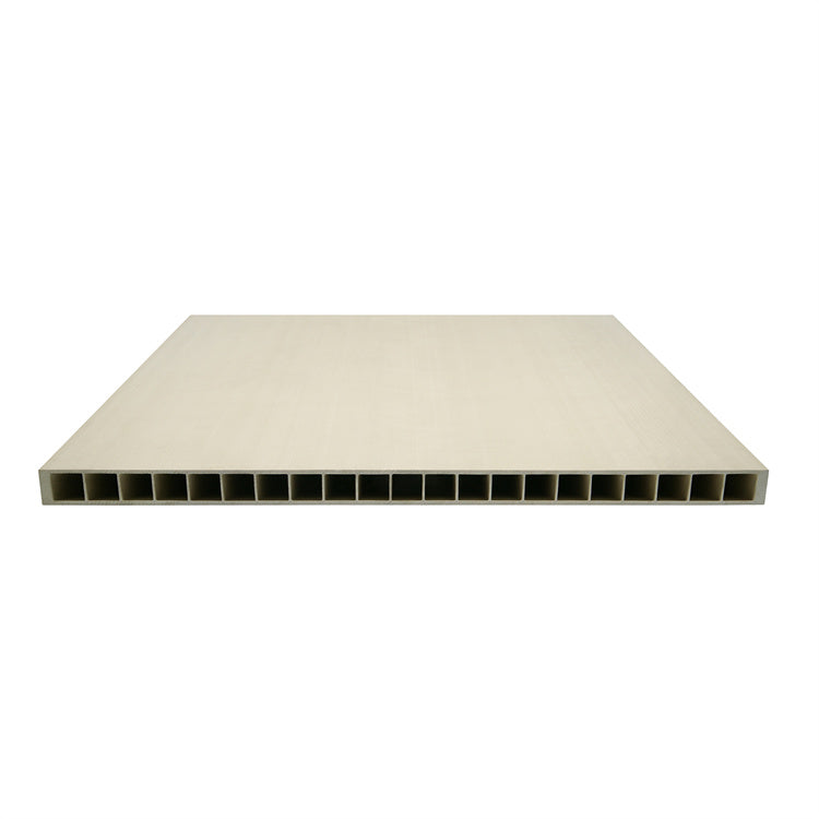 Panel de puerta WPC lijado en bruto de 1100 mm de ancho y 45 mm de espesor