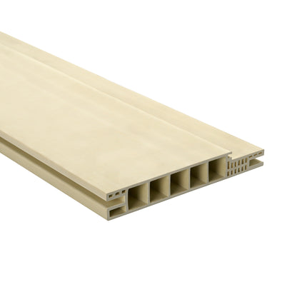 Marco de puerta WPC estilo recto de 220 mm de ancho y 31 mm de grosor