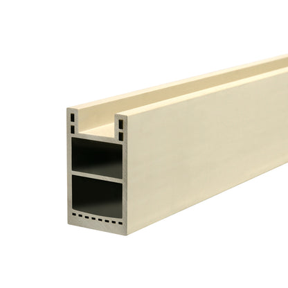 WPC Door Panel Edge 100mm x 60mm Fitting for 45mm Door Panel