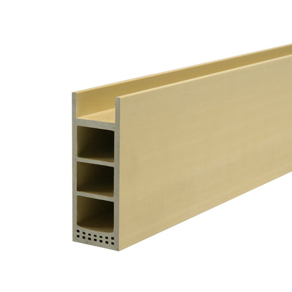 WPC Door Panel Edge 120mm x 45mm Fitting for 35mm Door Panel