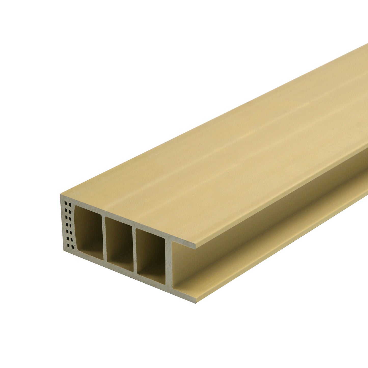 Borde de panel de puerta WPC de 120 mm x 45 mm, apto para panel de puerta de 35 mm